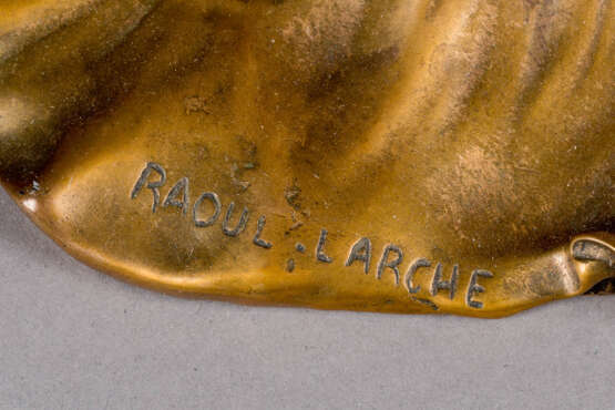 Raoul-François Larche. Tischlampe 'Loïe Fuller' - photo 5