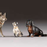 Wiener Bildplastiker. Vier Kleine Hunde - photo 1