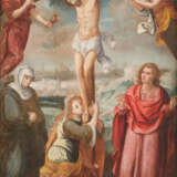Flämischer Meister In Der Nachfolge Des Martin Schongauer. Kreuzigung Jesus - фото 1
