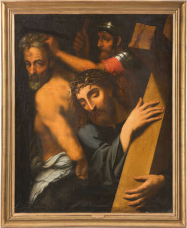 Sebastiano Del Piombo (Attr.). Christus, Das Kreuz Tragend - photo 2