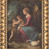 Italienischer Meister. Maria Mit Dem Christus- Und Johannesknaben - photo 2