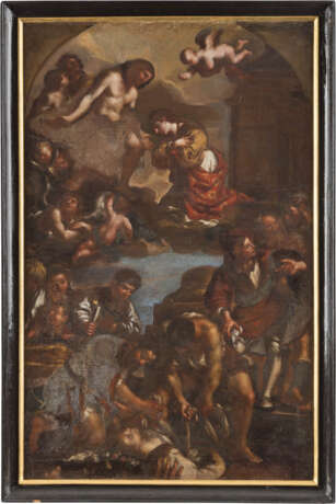 Giovanni Francesco Barbieri (Genannt 'Il Guercino'). Begräbnis Und Himmelfahrt Der Heiligen Petronilla - photo 2