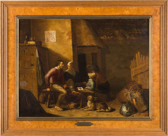 Cornelis Saftleven. Bäuerliches Interieur - фото 2
