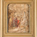 Rembrandt Harmensz. Van Rijn (Umkreis/Werkstatt?). Christus Und Die Ehebrecherin (Non Finito) - Foto 2