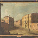 Giovanni Antonio Canal (Genannt Canaletto) (Wahrscheinlich Werkstatt). Strassenszene In Venedig Mit Spaziergängern Und Tempelruine Vorne Links - Foto 2