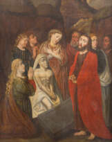 Monumentales Gemälde Der Auferweckung Des Lazarus