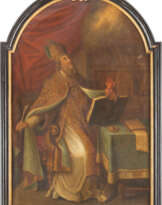 Monumentale Darstellung Des Heiligen Augustinus Von Hippo
