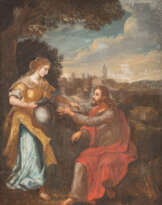 Christus Und Die Samariterin Am Brunnen