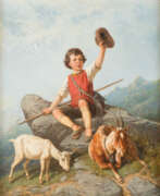 Thomas Hosemann ( 1807-1875 ). Ein Kleiner Ziegenhirte