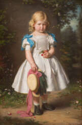 Bildnis Der Fünfjährigen Marthe Eva Maria Von Richthofen (1864)