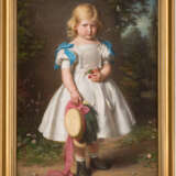Eduard Geselschap. Bildnis Der Fünfjährigen Marthe Eva Maria Von Richthofen (1864) - Foto 2