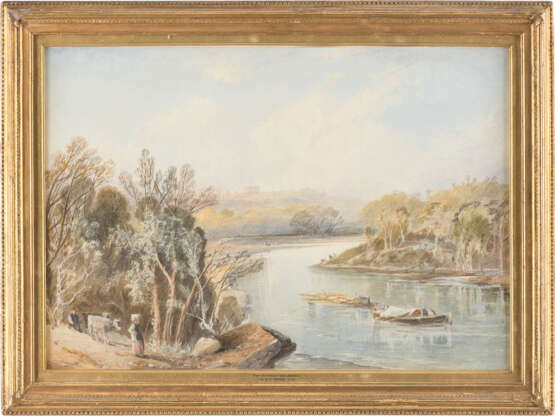 Joseph Mallord William Turner (Attr.). The River At Windsor Castle - Foto 2