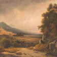 Italienische Landschaft Mit Figurenstaffage - Auktionsarchiv