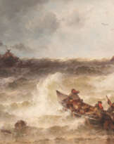 Schiffbruch Vor Der Mole