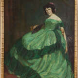 Betty Heldrich. Dame In Grünem Kleid - photo 2