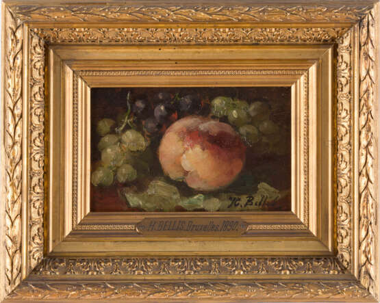 Hubert Bellis. Gemäldepaar Früchtestillleben - photo 2