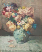 Fernand Toussaint (1873 - 1955). Blumestillleben