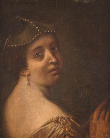 Sofonisba Anguissola (Attr.). Selbstbildnis Mit Perlohring Und Pinsel - фото 1