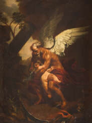Chronos Stutzt Die Flügel Von Cupido