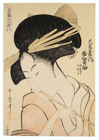Kitagawa, Utamaro. KITAGAWA UTAMARO (1754-1806) - Foto 1
