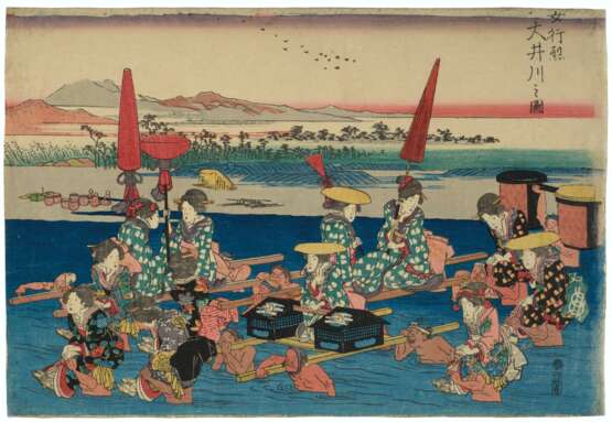 Utagawa, Hiroshige. UTAGAWA HIROSHIGE (1797-1858) - Foto 4