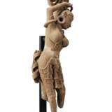 A RARE BUFF SANDSTONE FIGURE OF A SALABHANJIKA - фото 2