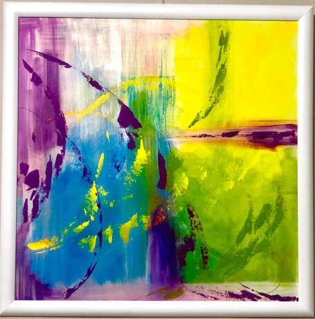 Painting “Abundance”, Canvas, Acrylic paint, Abstractionism, Mythological, 2020 - photo 1