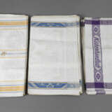Konvolut Handtücher mit Farbbordüren - photo 1