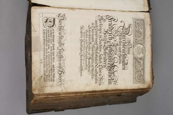 Weimarer Kurfürstenbibel 1720 - Foto 4