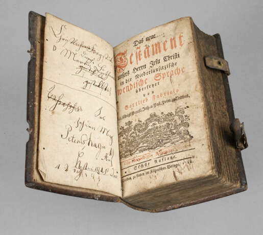 Wendische Bibel 1788 - Foto 1