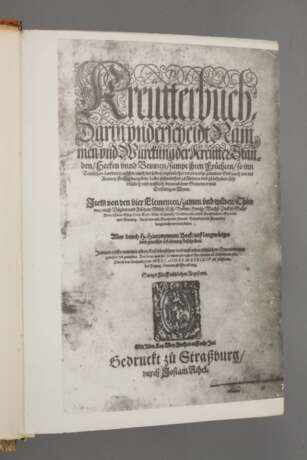 Bocks Kräuterbuch 1577 - Foto 2