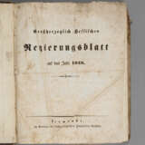 Regierungsblatt Hessen 1848 - фото 1