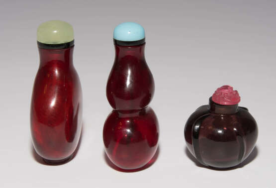 6 Glas Snuff Bottles - Foto 4