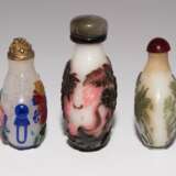 5 Überfangglas Snuff Bottles - photo 4