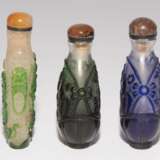 6 Überfangglas Snuff Bottles - фото 15