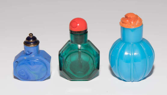 6 kleine Glas Snuff Bottles - фото 15