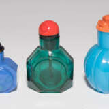 6 kleine Glas Snuff Bottles - photo 15