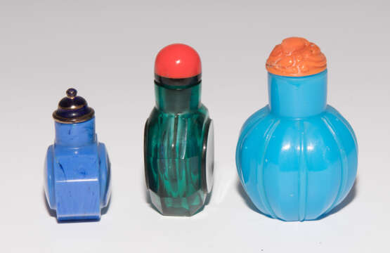 6 kleine Glas Snuff Bottles - фото 16