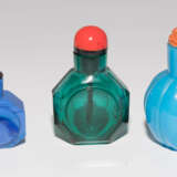 6 kleine Glas Snuff Bottles - Foto 11