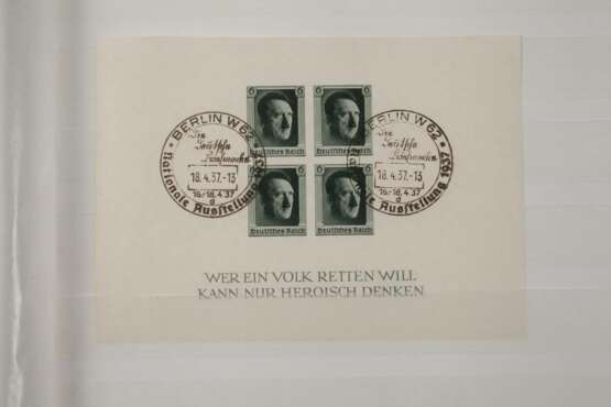 Drei Briefmarkenalben DR und DDR - Foto 3