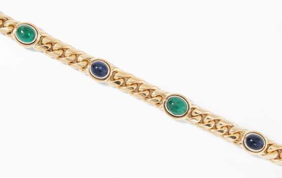 Saphir-Smaragd-Bracelet - photo 1