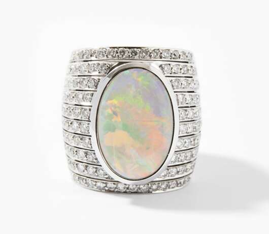 Opal-Brillant-Ring - фото 1