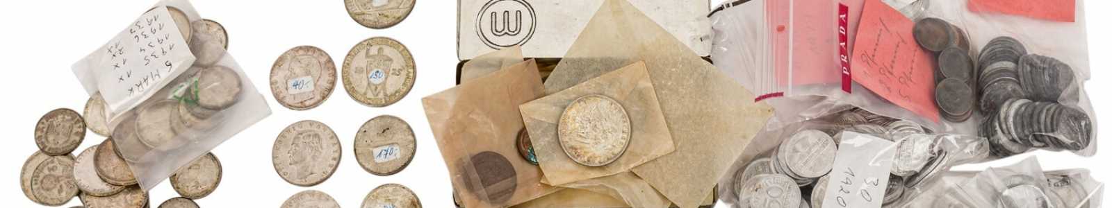 Монеты, медали, почтовые марки, исторические предметы