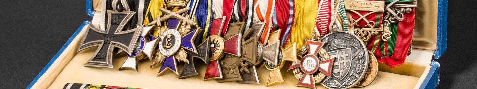 International medals & military historical collectibles