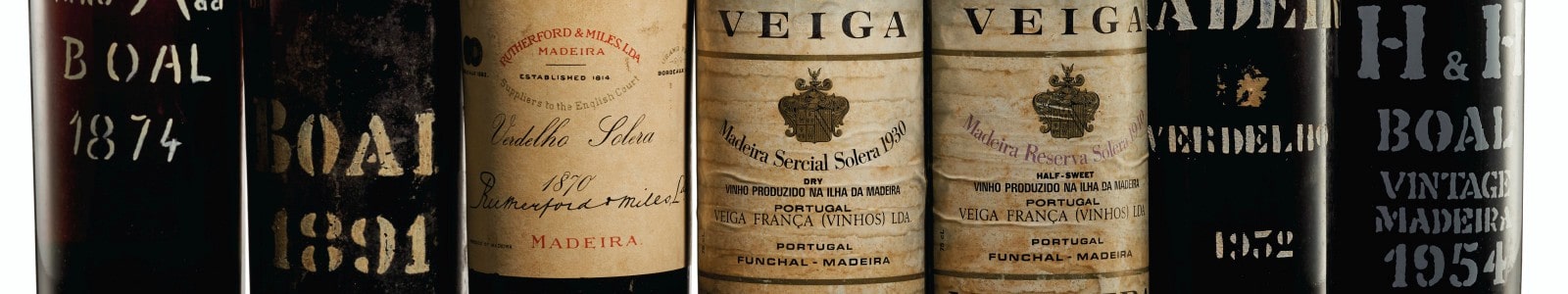 Feine und seltene Weine und Spirituosen, einschließlich des historischen Madeira direkt von der Insel