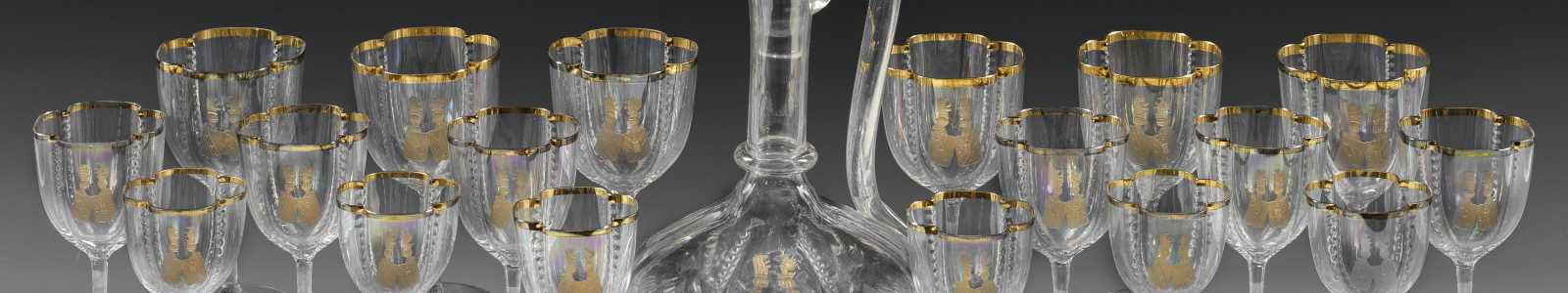Auktion 184/Teil I: Glas, Silber, Keramik