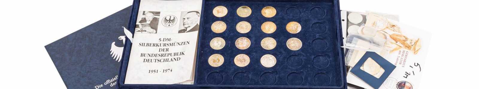 Münzen, Medallien, Briefmarken, Historika