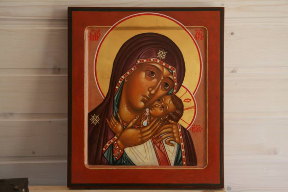 Renaissance Wood Tempera Buy Online Korsun Icon Of The Mother Of 