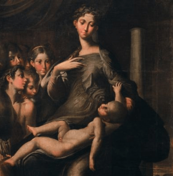 madonna of the long neck “madonna of the long neck”, painted by parmagianino, providied a initially disturbing impression of the madonna and baby jesus, but upon closer examination and understanding the beauty of the painting is revealed. madonna of the long neck “madonna of the long neck”, painted by parmagianino, providied a initially disturbing impression of the madonna and baby jesus, but upon closer examination and understanding the beauty of the painting is revealed.