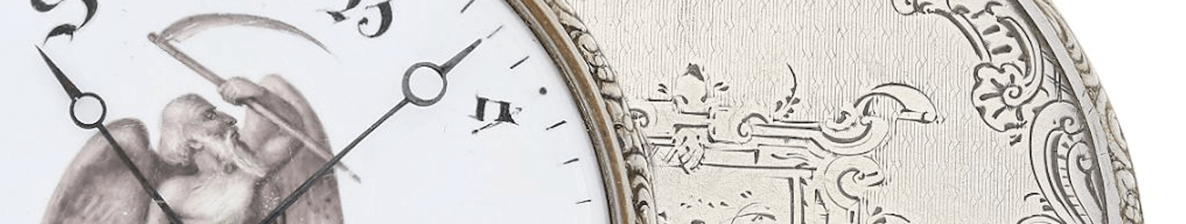 антикварные серебряные карманные часы